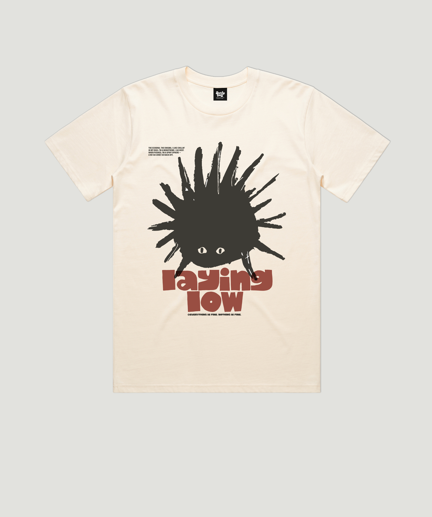 Laying Low Echidna